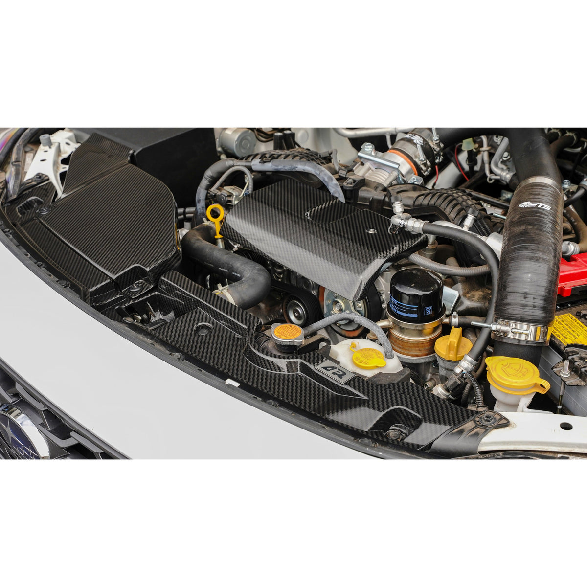 Carbon Fiber  Radiator Cooling Plate and Intake Enhancement Kit- Subaru WRX 2022-UP
