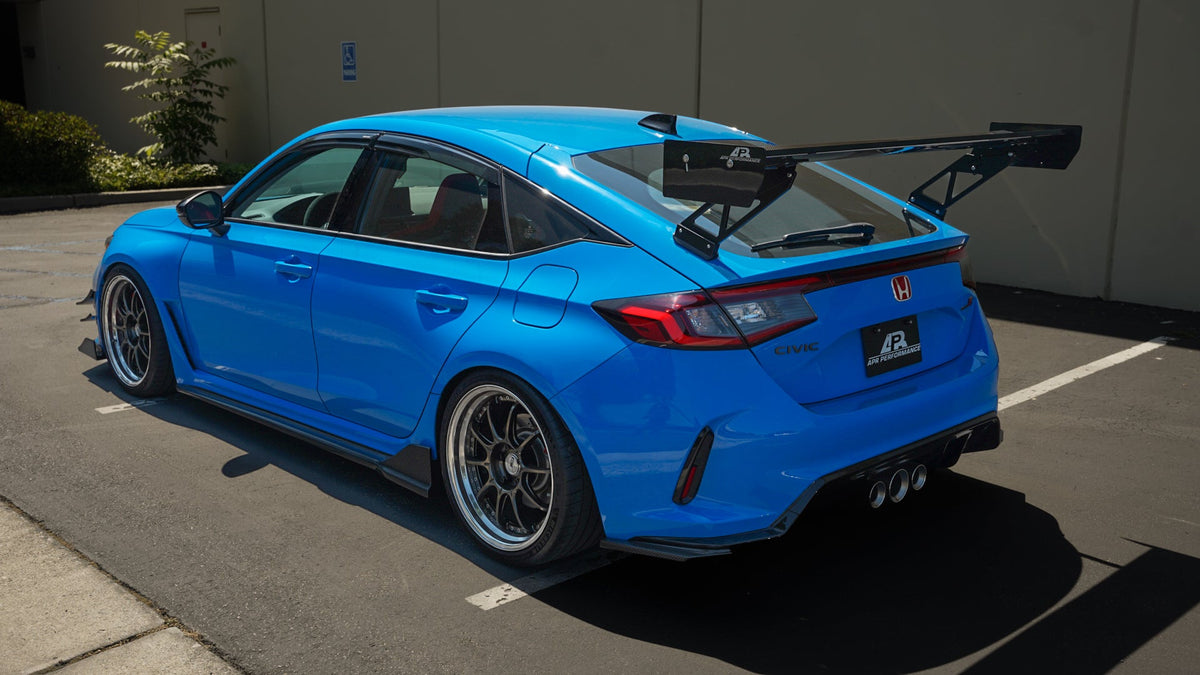GTC-300 67"  Carbon Fiber Adjustable Wing - 2023-Current Honda FL5 Civic Type R