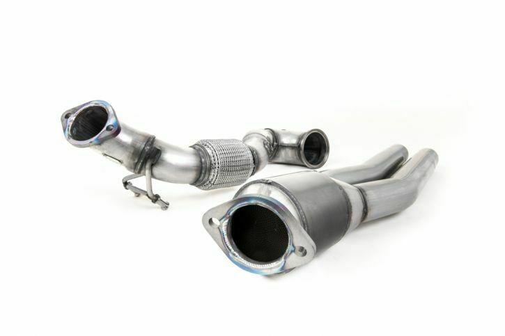MillTek Audi RS3 Saloon / Sedan Sport Cat Large-Bore Downpipe (2017-2018)
