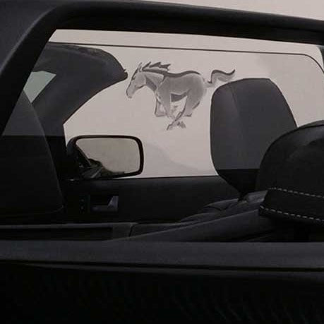 2015+ Mustang Convertible WindRestrictor® Add On Front Mount image 10