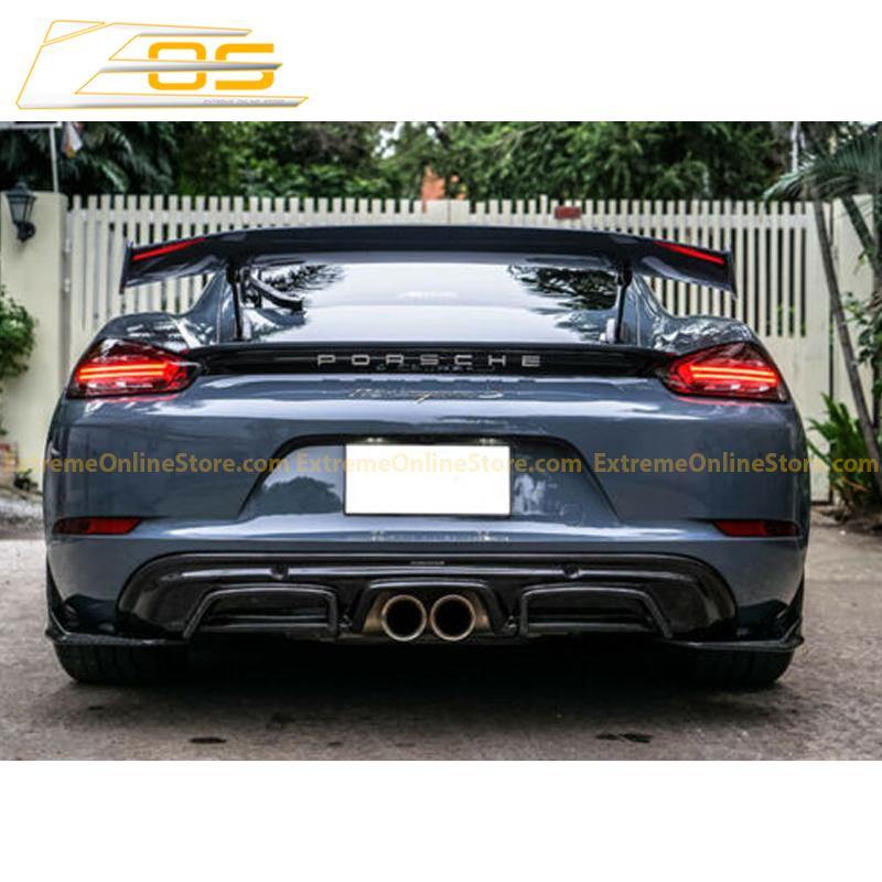 2013-19 Porsche Cayman & Boxster Rear Spoiler | GT4 Performance Package image 8