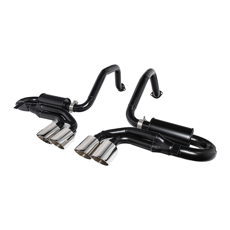 Corvette C5 Muffler Axle Back Quad Tips Exhaust image 2