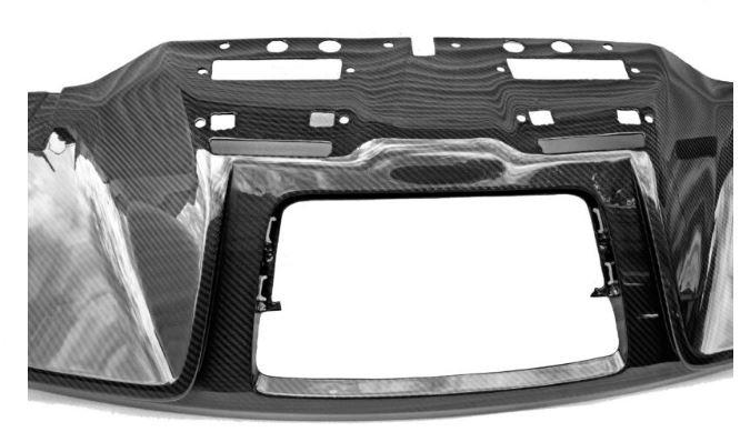 Carbon Fiber Rear Diffuser OEM Style - Audi R8 V8 & V10 (2014+)