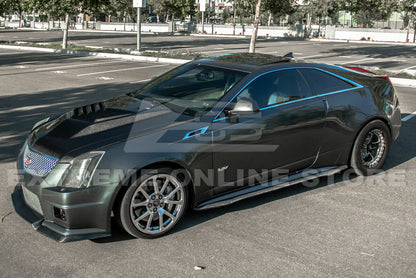 2009-15 Cadillac CTS-V Coupe Carbon Fiber Side Skirts image 9