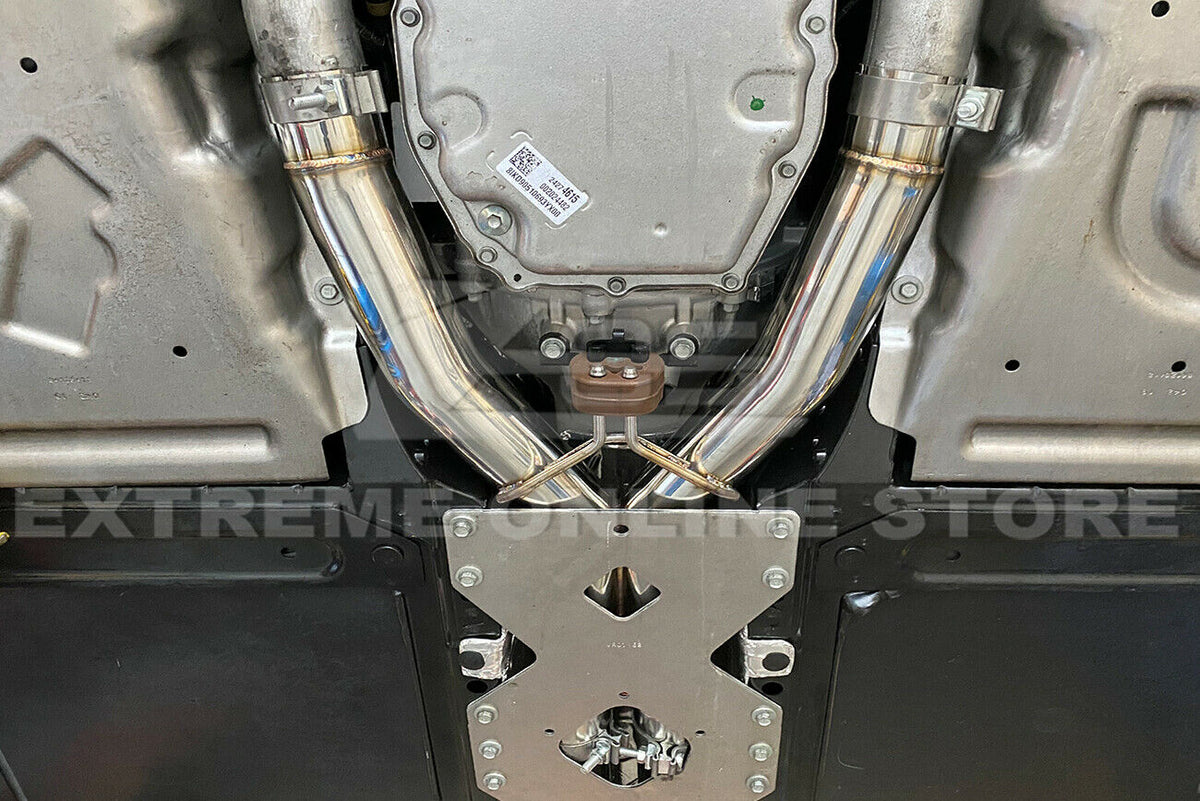 Corvette C7 3" 6.2L V8 3" Connection Performance X-Pipe image 6