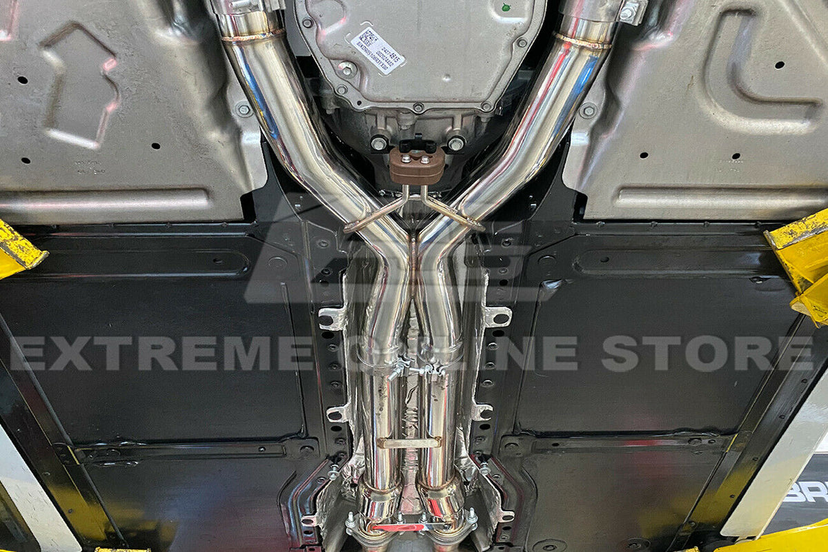 Corvette C7 3" 6.2L V8 3" Connection Performance X-Pipe image 8