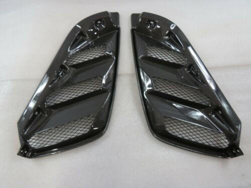 Carbon Fiber Rear Engine Lid Louvers - Ferrari 488 GTB/Spider