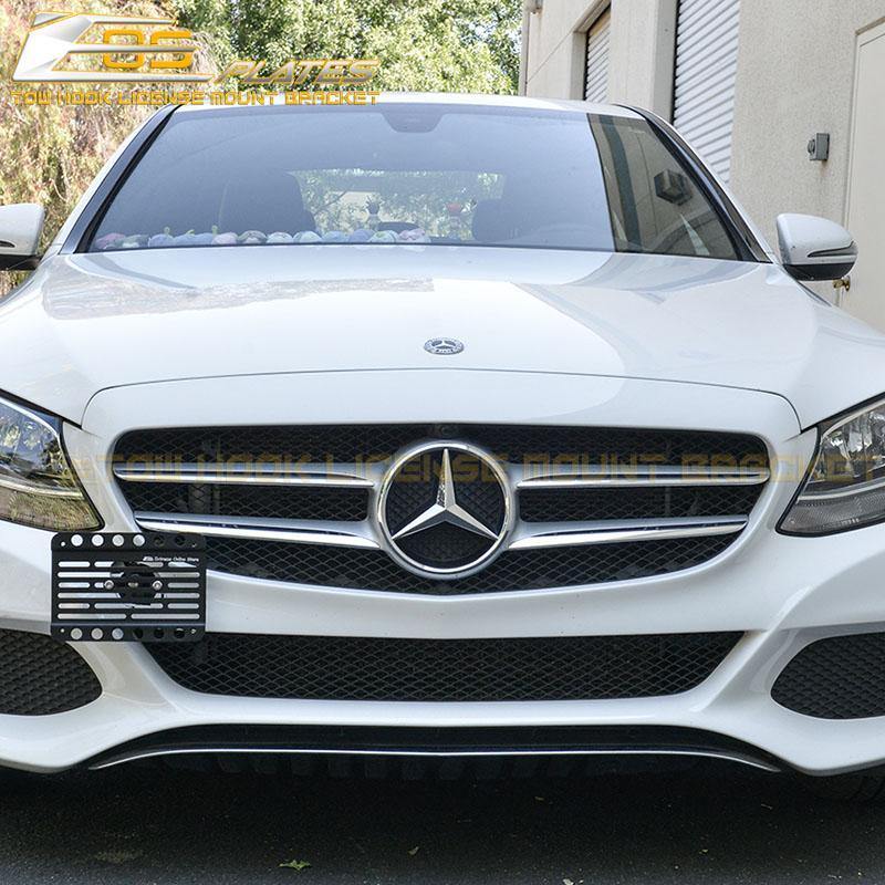 2015-Up Mercedes-Benz C-Class W205 Tow Hook License Plate Mount Bracket image 6