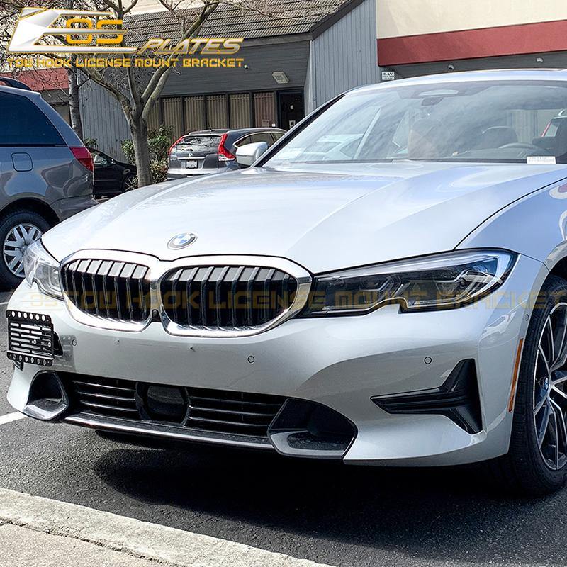 2019-Up BMW 3-Series G20 Tow Hook License Plate Mount Bracket image 10