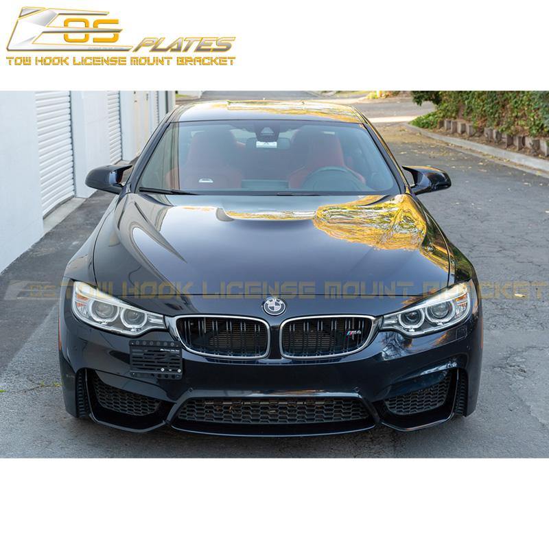 2015-20 BMW M4 F82 | F83 Tow Hook License Plate Mount Bracket image 6
