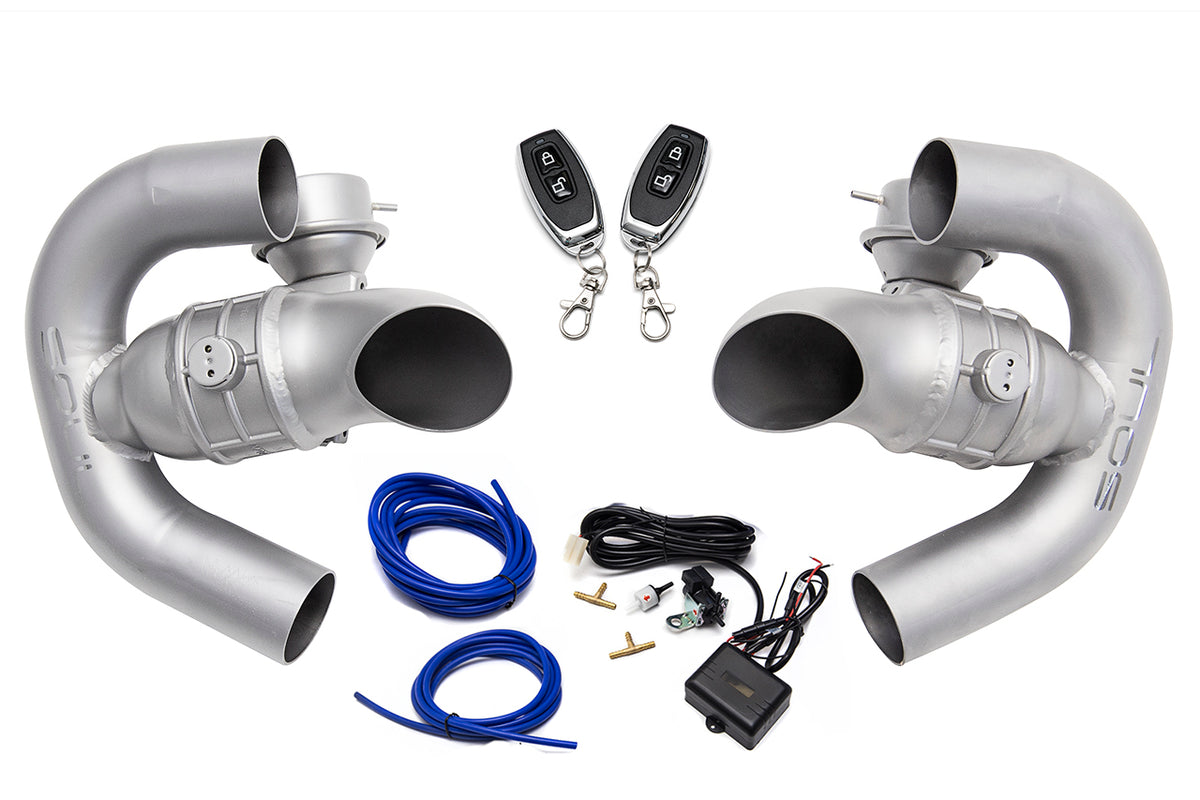 SOUL valved muffler bypass conversion for Porsche 986 Boxster