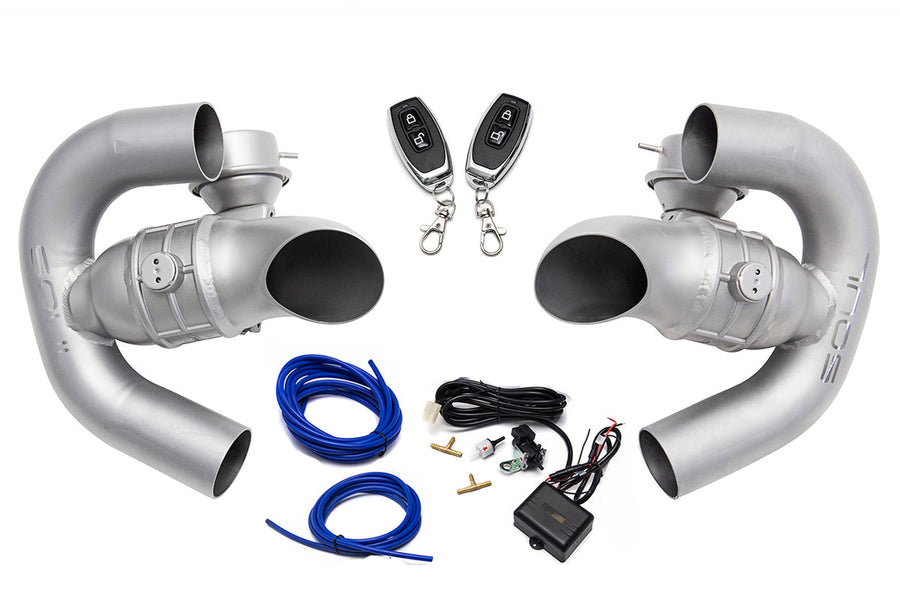 SOUL valved muffler bypass conversion for Porsche 986 Boxster