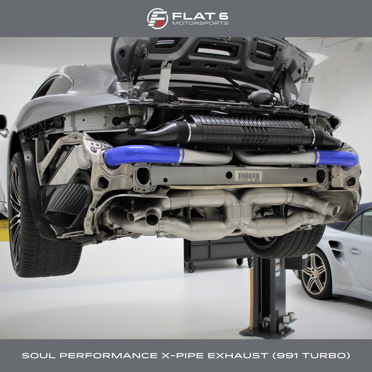 SOUL Performance X-pipe exhaust for Porsche 991 Turbo