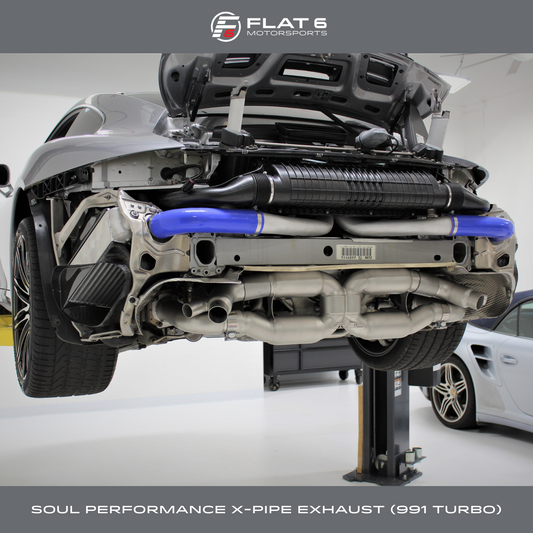SOUL Performance X-pipe exhaust for Porsche 991 Turbo