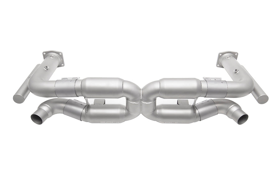 SOUL Competition X-pipe exhaust for Porsche 996 GT2