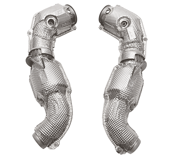 SOUL Performance sport catted downpipes for McLaren MP4-12C 650S and 675LT