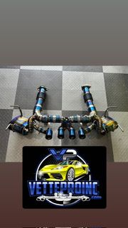 C8 Corvette Z06 / Grand Sport 2023-2027 Titanium Valved Exhaust System