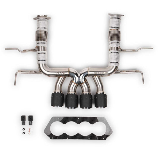 Fabspeed C8 Z06 Supersport X-Pipe cat-back system