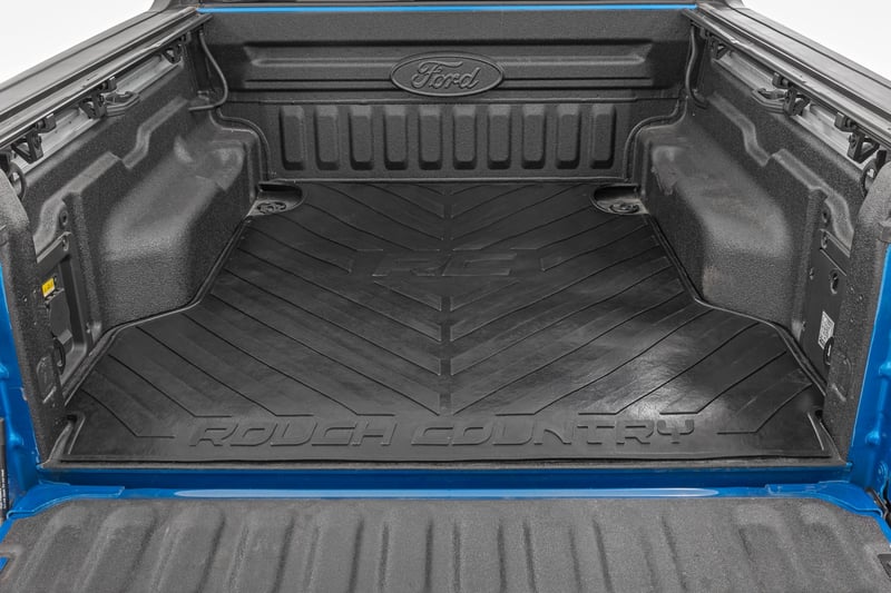 Rough Country Rubber Bed Mat for Ford Maverick 4-foot-6-inch bed
