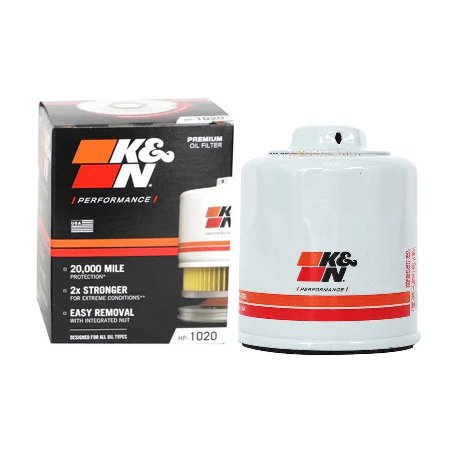 K&N HP-1020 performance oil filter and package