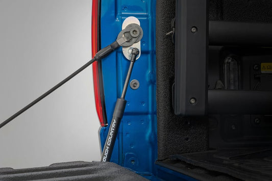 Rough Country Tailgate Assist installed on Ford Maverick