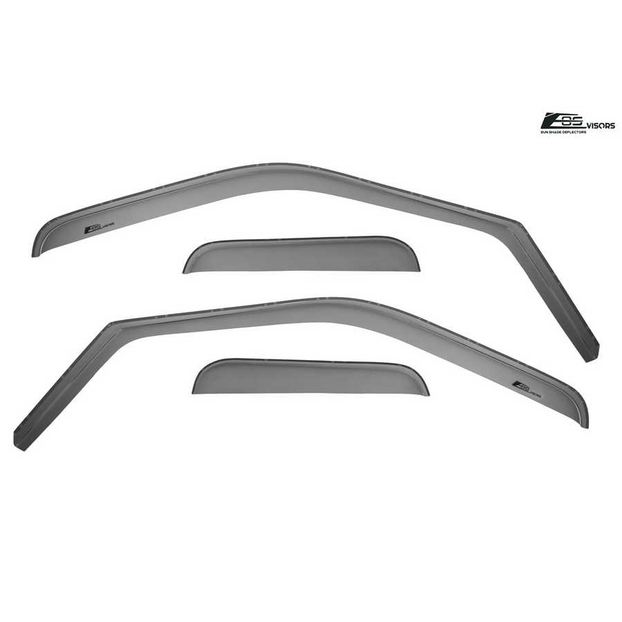 2009-16 Ford F-250 F-350 F-450 F-550 Extended Cab IN-CHANNEL Rain Guard