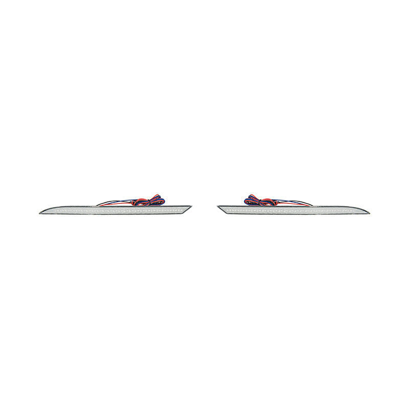 2018-23 Ford Mustang S550 | Rear Bumper Red LED Reflector Light Set