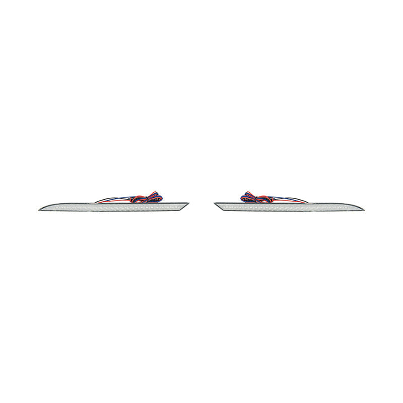 2024-Up Ford Mustang S650 | Rear Bumper Red LED Reflector Light Set
