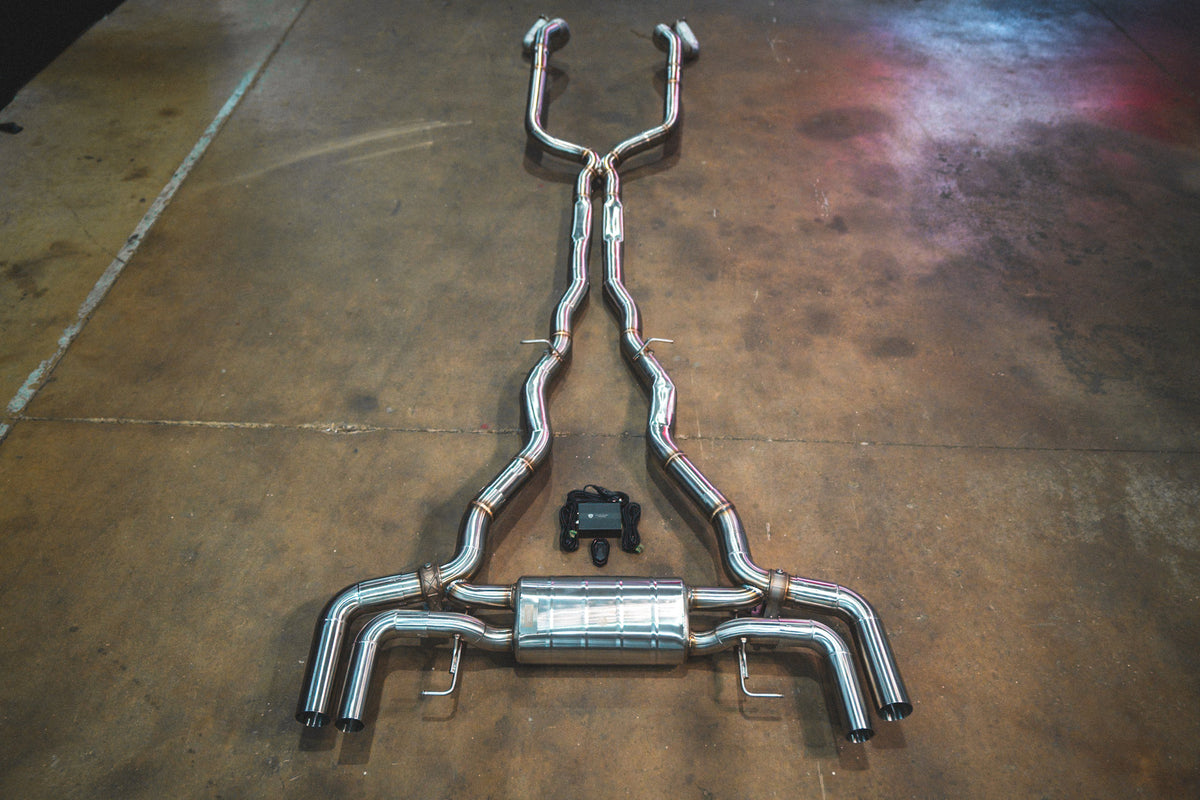 Valvetronic Designs Alpina B8 BMW G16 M850i valved sport exhaust system