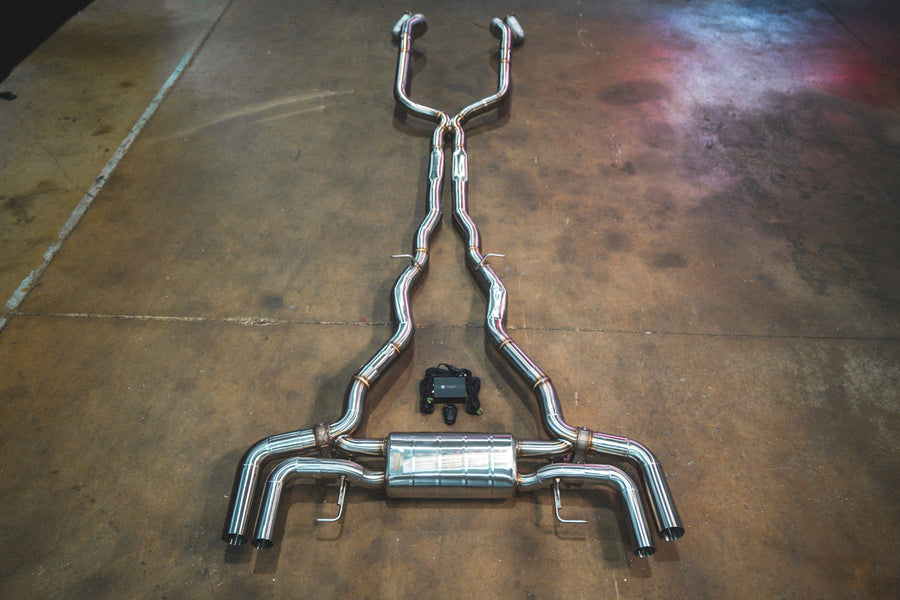Valvetronic Designs Alpina B8 BMW G16 M850i valved sport exhaust system