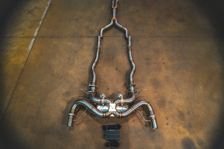 Valvetronic Designs Aston Martin DBS V12 valved sport exhaust