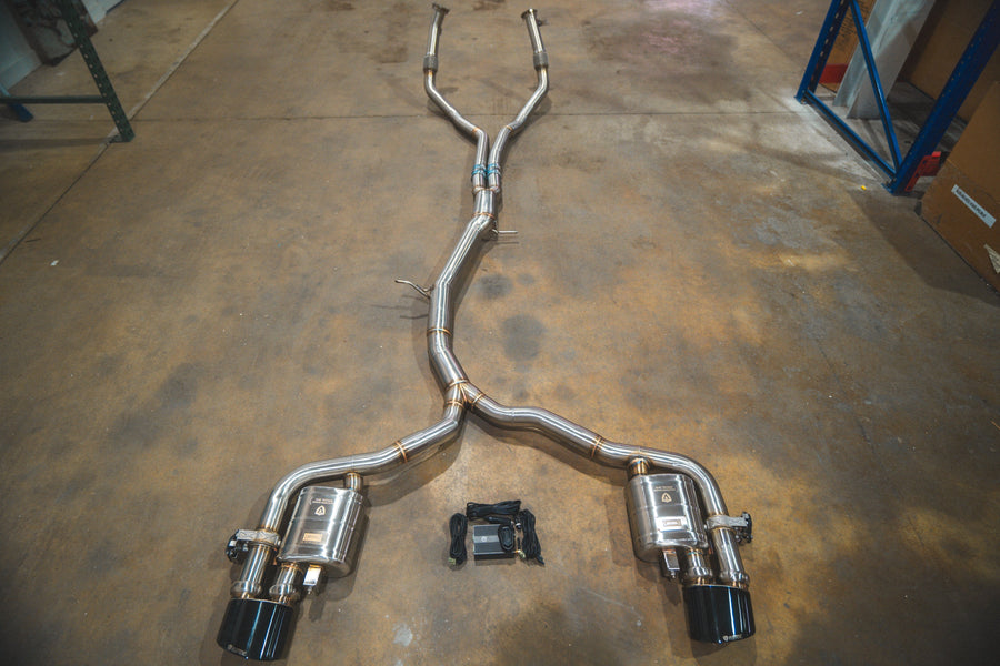 Valvetronic Designs Audi RS5 B9 valved sport exhaust system