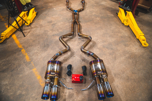 Valvetronic Designs BMW M3 E9X Titanium Valved Sport Exhaust System V2