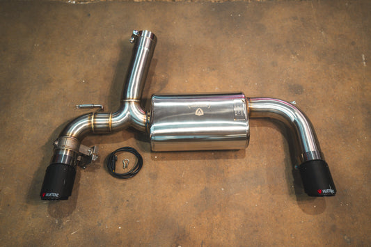 Valvetronic Designs BMW F30 F22 F36 F32 valved axleback exhaust