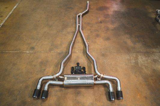 Valvetronic Designs BMW G30 530i 540i valved sport exhaust