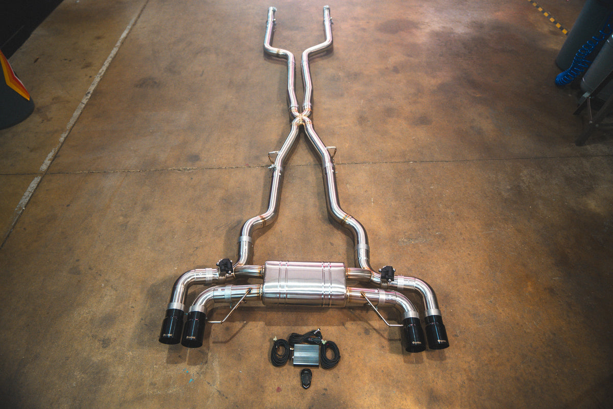 Valvetronic Designs BMW G30 M550i valved sport exhaust