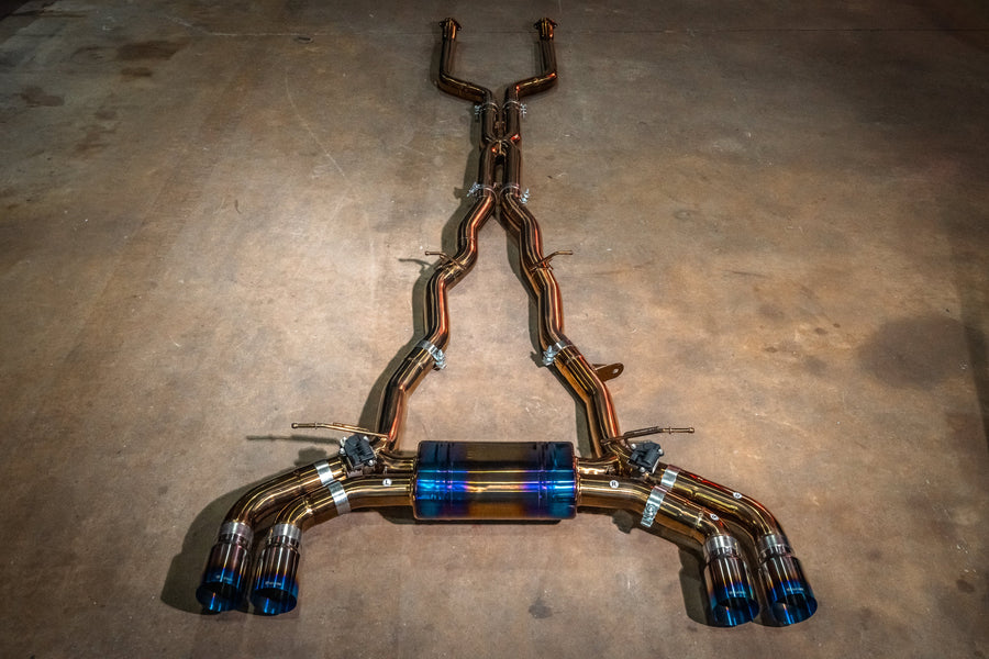 Valvetronic Designs BMW G9X G90 M5 valved sport exhaust