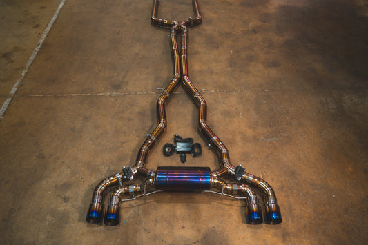 Valvetronic Designs BMW M8 F91 F92 F93 valved sport exhaust system
