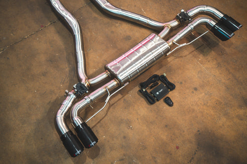 Valvetronic Designs BMW X5 X6 M50i M60i valved exhaust