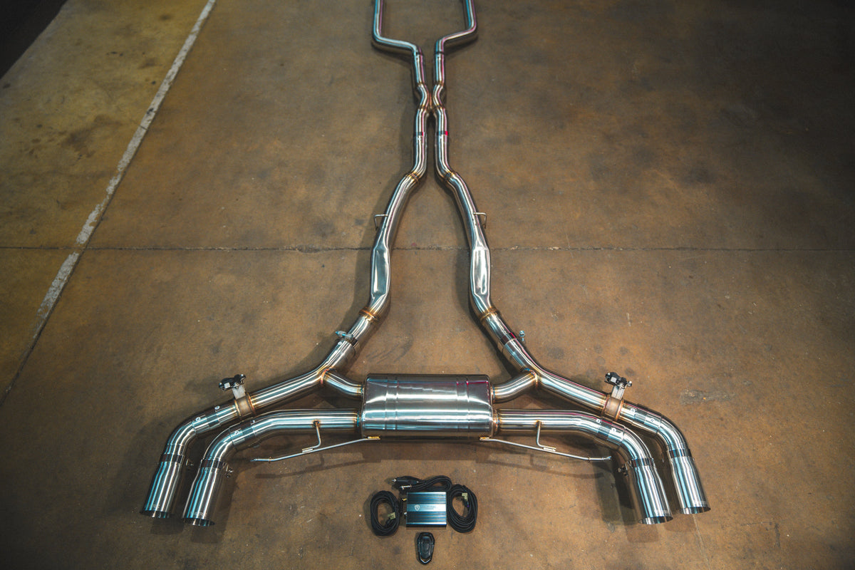 Valvetronic Designs BMW X5M X6M F95 F96 Valved Sport Exhaust