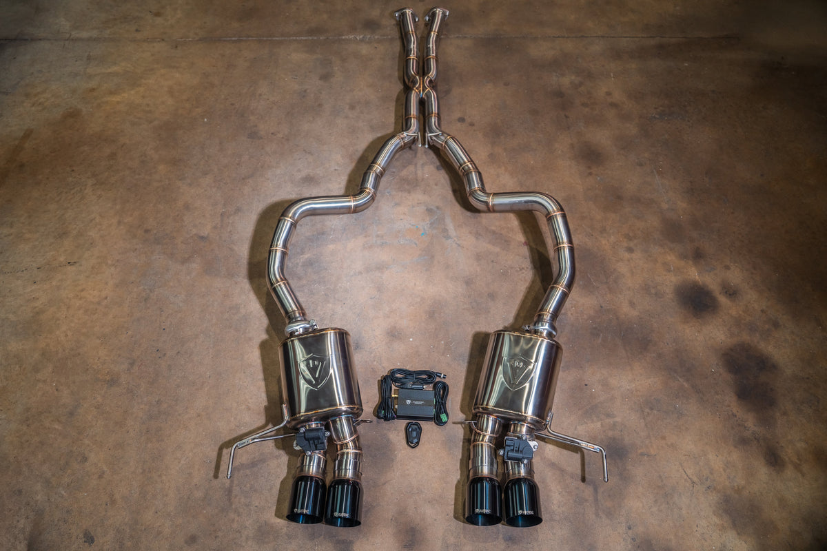 Valvetronic Designs Chevrolet Corvette C7 valved exhaust