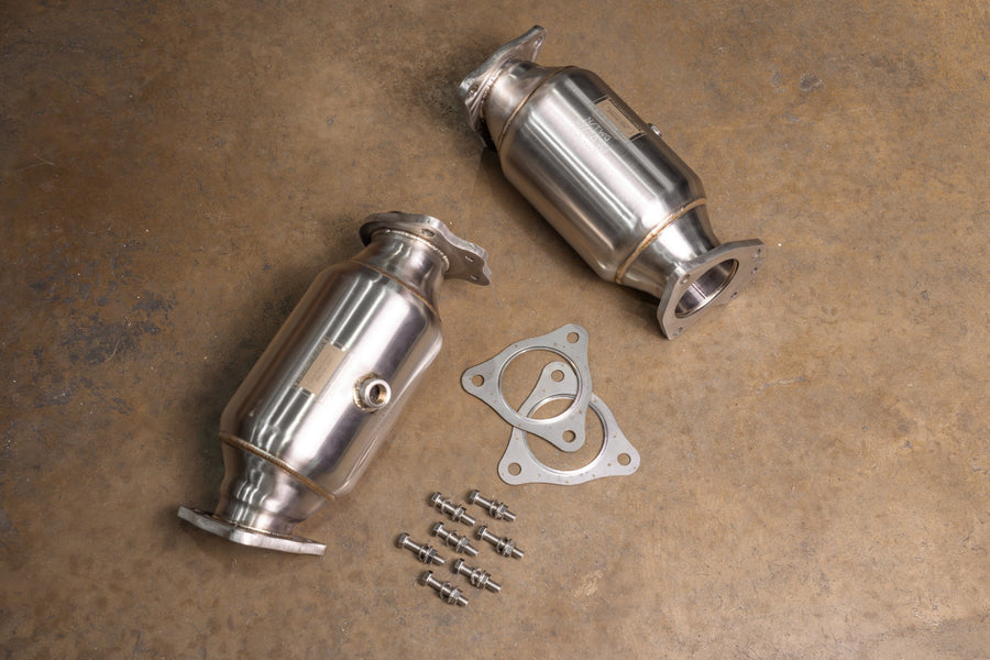 Valvetronic Designs Chevrolet Corvette C8 C8 Z06 400 Cell Catted Downpipes