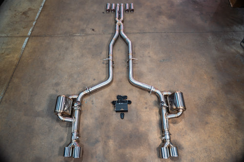Valvetronic Designs Dodge Charger Challenger V8 valved exhaust