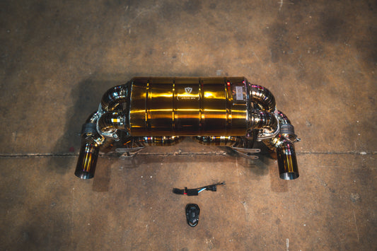 Valvetronic Designs Ferrari F430 Scuderia 16M valved sport exhaust
