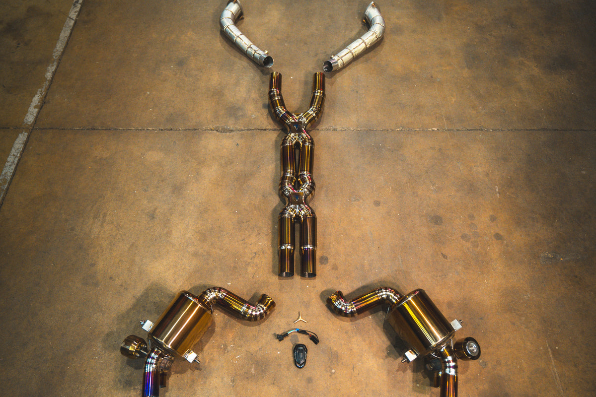 Valvetronic Designs Ferrari California 4.3 V8 valved sport exhaust