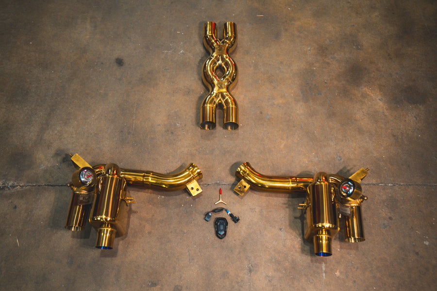 Valvetronic Designs Ferrari GTC4 Lusso valved exhaust system