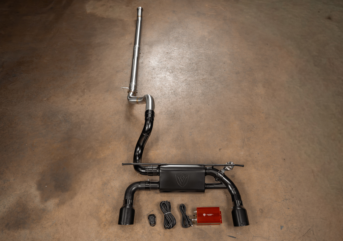 Valvetronic Designs Jeep Wrangler JL Blackbear valved exhaust