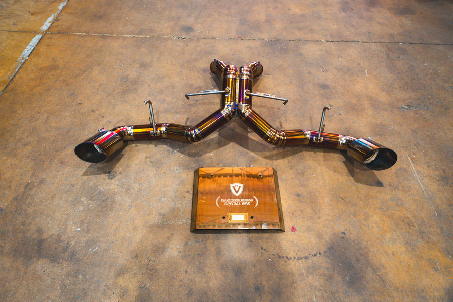 Valvetronic Designs McLaren 570S 620R F1 race exhaust