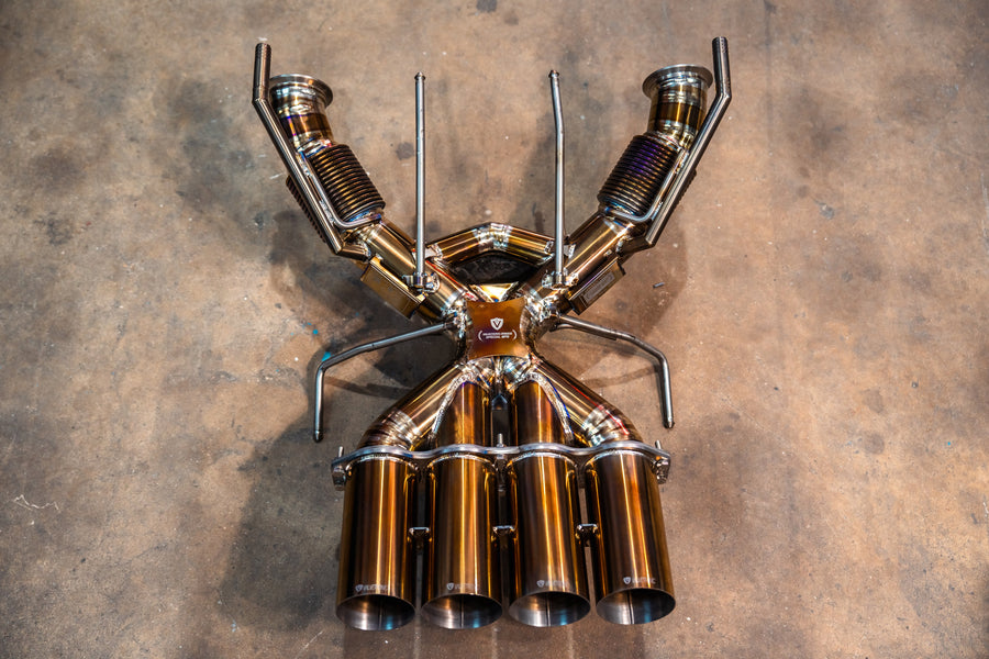Valvetronic Designs McLaren 765LT F1 race exhaust