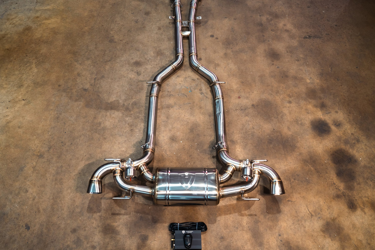 Valvetronic Designs Mercedes SLS AMG valved sport exhaust system